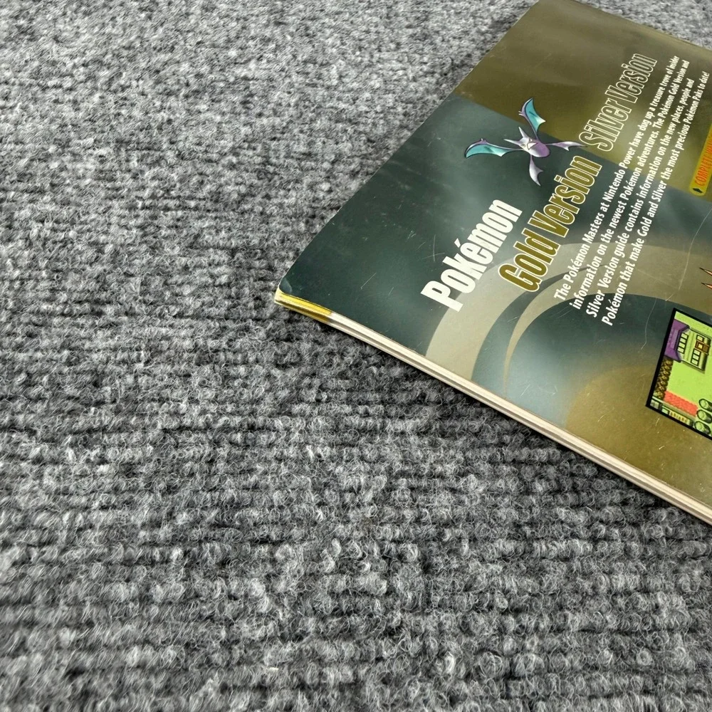Nintendo Pokemon Strategy Guide Gold Silver Version Player's Guide Vintage Book
